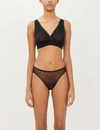 Cosabella Soire Curvy Wireless Bralette In Black