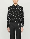 THE KOOPLES Floral-print relaxed-fit woven shirt,R00048541