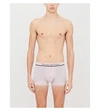 ERMENEGILDO ZEGNA LOGO-PRINT SLIM-FIT STRETCH-LYOCELL BOXERS