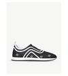 FENDI FREEDOM FF LOGO-EMBROIDERED MESH TRAINERS