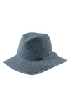 HELEN KAMINSKI DESMONDA PACKABLE RAFFIA FEDORA,DESMONDA