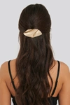 NA-KD BENDED METAL HAIR CLIP - GOLD