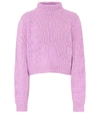 THE ROW TABETH CROPPED CASHMERE SWEATER,P00430420
