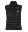 Moncler Liane Quilted Shell Down Vest In Black