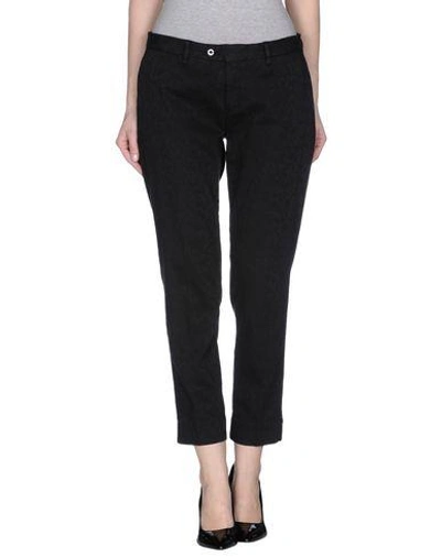 Pt0w Casual Trousers In Black