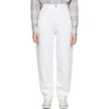 ISABEL MARANT ÉTOILE WHITE CORSY JEANS