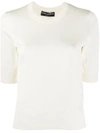 DOLCE & GABBANA HALF SLEEVES KNITTED TOP