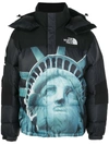 Supreme X The North Face Baltoro Coat In Black