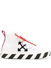 OFF-WHITE ARROWS PATCH HIGH-TOP SNEAKERS