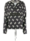 KENZO HOODED FRONT POCKET CAGOULE