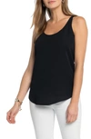 Nic + Zoe Wanderer Tank In Black Onyx