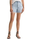 Agolde Epic Dee Super High-rise Denim Shorts In Chimes