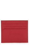 LONGCHAMP LE FOULONNE LEATHER SLIM CARD CASE,L3219021545