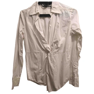 Pre-owned Dkny Shirt In White
