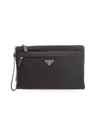 PRADA PRADA MEN'S BLACK NYLON POUCH,2NH007064F0002 UNI