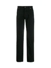 FENDI FENDI MEN'S BLACK COTTON JEANS,FLP202AAHQF0QA1 33