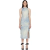 ACNE STUDIOS ACNE STUDIOS BLUE LANDSCAPE PAINTING DRESS