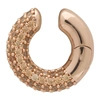 FENDI FENDI ROSE GOLD FENDIOOPS EAR CUFF