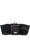 GIVENCHY GIVENCHY WOMEN'S BLACK SYNTHETIC FIBERS BACKPACK,BB50BPB0RT001 UNI