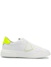 PHILIPPE MODEL PHILIPPE MODEL WOMEN'S WHITE LEATHER SNEAKERS,BYLDVF01 38
