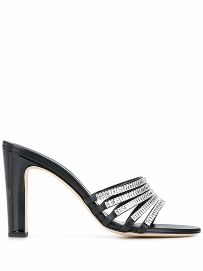 Giuseppe Zanotti Design Women's E000004003 Black Leather Sandals