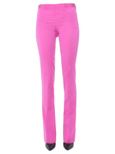 Versace Women's A85357a220957a1708 Fuchsia Viscose Pants In Pink
