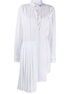 OFF-WHITE OFF-WHITE WOMEN'S WHITE COTTON DRESS,OWDB168R20H381220110 40