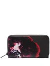 ALEXANDER MCQUEEN FLORAL-PRINT WALLET