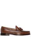 Gh Bass Weejuns Larkin Tassel Loafers In Brown