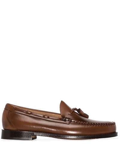 GH BASS WEEJUNS LARKIN TASSEL LOAFERS