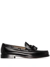 Gh Bass Weejuns Larkin Tassel Loafers In Black