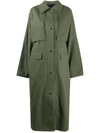 KASSL EDITIONS OVERSIZED TRENCH COAT