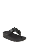 FITFLOP FINO LEAF FLIP FLOP,BB7