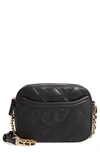 TORY BURCH FLEMING QUILTED LEATHER CAMERA BAG,62091