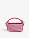 Jacquemus Le Nani Mini Textured-leather Tote In Pink