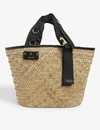 SACAI WOVEN STRAW TOTE BAG,R00049857