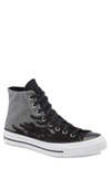 Converse Grey & Black Elevated Chuck 70 High Sneakers In Wht/blk/wht