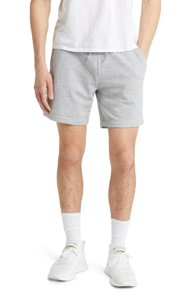 Alo Yoga Chill Shorts In Athletic Heather Gray
