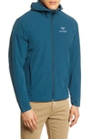 Arc'teryx Gamma Sl Fortius 1.0 Hooded Jacket In Blue