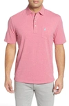 JOHNNIE-O CLASSIC FIT HEATHERED POLO,JMPO2150