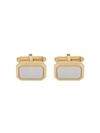 LANVIN STONE EMBELLISHED CUFFLINKS