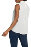 Nic And Zoe Nic+zoe Sleeveless V-neck Top In Bone