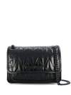 MIU MIU MIU MIU BLACK SHOULDER BAG,5BD1612D6CF0002 UNI