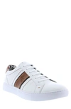 Robert Graham Men's Attwood Two-tone Leather Sneakers In White
