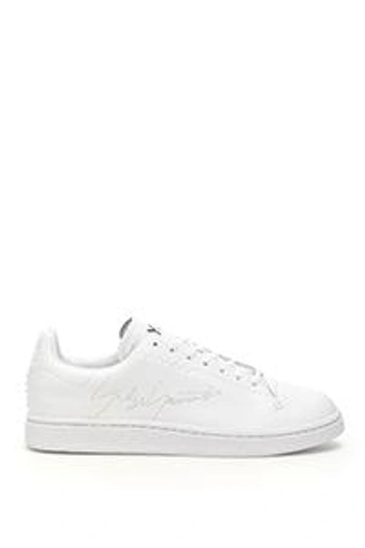 Y-3 Court Low-top Sneakers In White