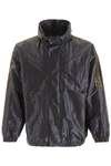 FENDI FENDI FF SIDE STRIPED WINDBREAKER