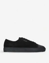 Axel Arigato Platform Suede Low-top Sneakers In Black