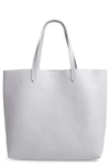Madewell 'the Transport' Leather Tote In Craft Blue