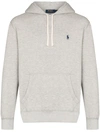 Polo Ralph Lauren Hoodie With Logo In Grey