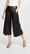 SPRWMN LEATHER CULOTTES